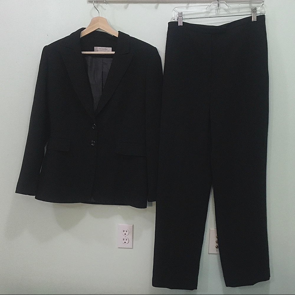 Striped Blazer Suit